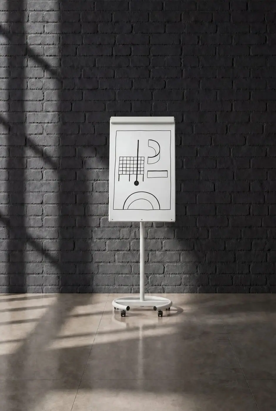Flipchart Tripod / Castors, foto 2