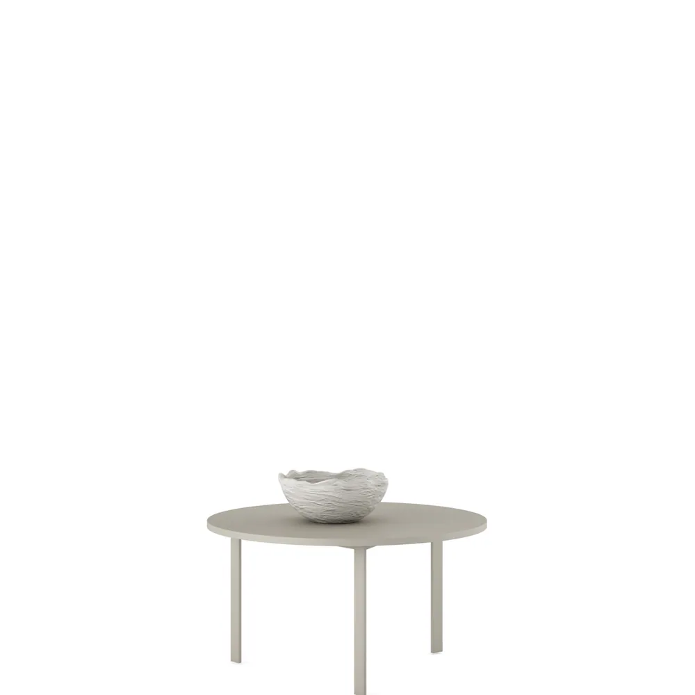 Mesa Centro - Tula - con Pata Metalica de Torga